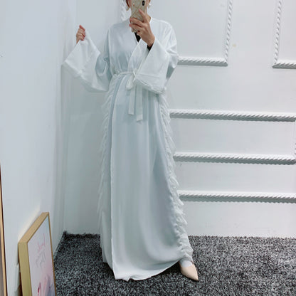 Elegant Tie Middle East Dubai Long Dress For Women