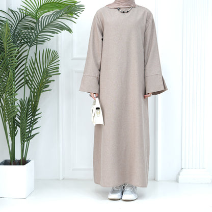 2024 New Dubai Abaya for Muslim Women Eid Ramadan Modest Dress Türkiye Loose Large Elegant Dress Gown Female Islam Clothing