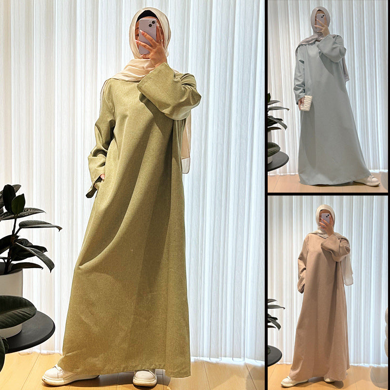 Middle Eastern Robe Women Clothing Dress Abaya