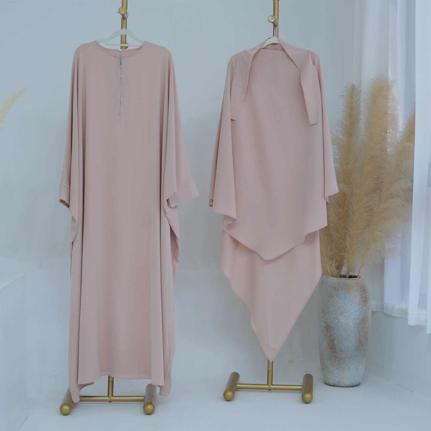 Bat Sleeve Robe Abaya  For Women