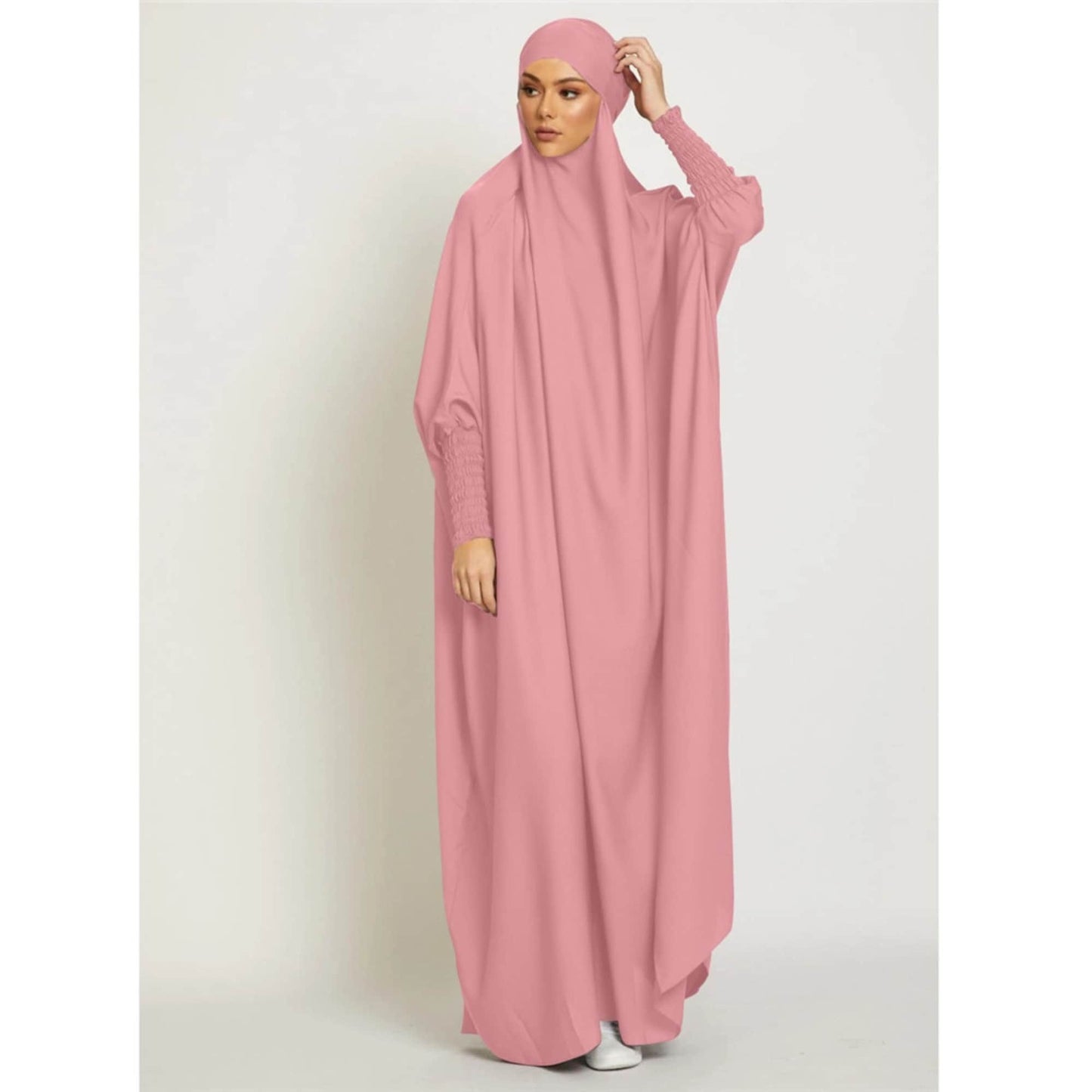 Hijab Dress Women Hooded Khimar Niqab